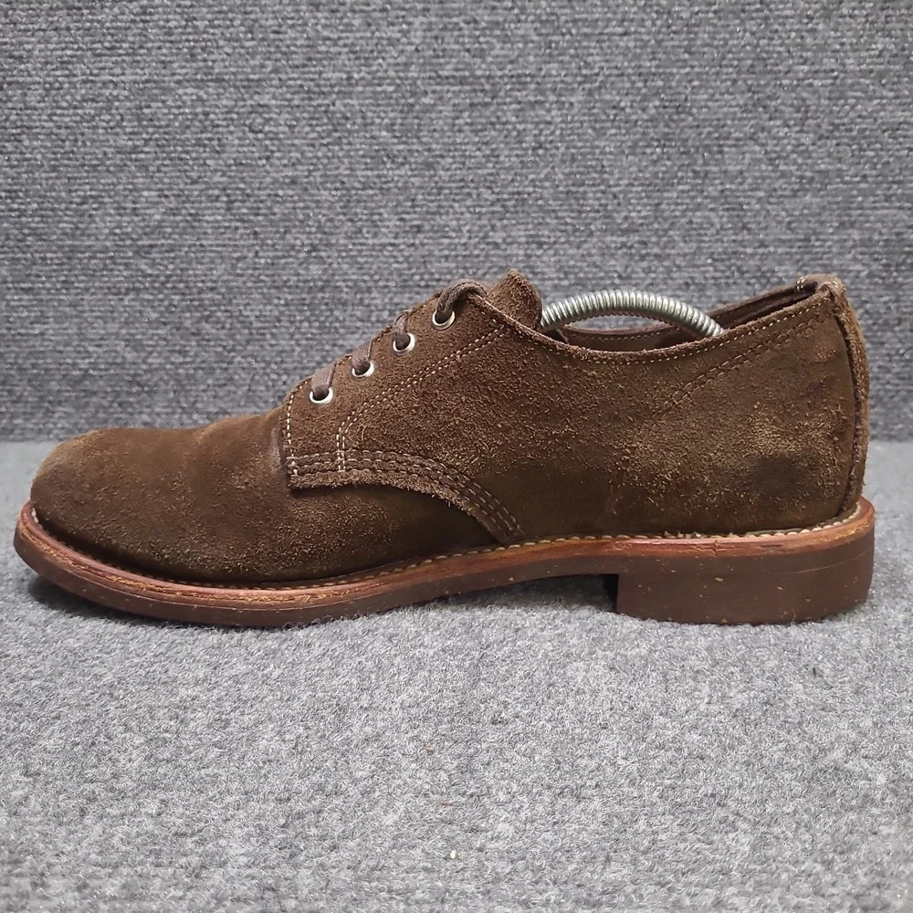 CHIPPEWA CHOCOLATE MOSS SUEDE 1901M75 Men's US 11.5D USA made